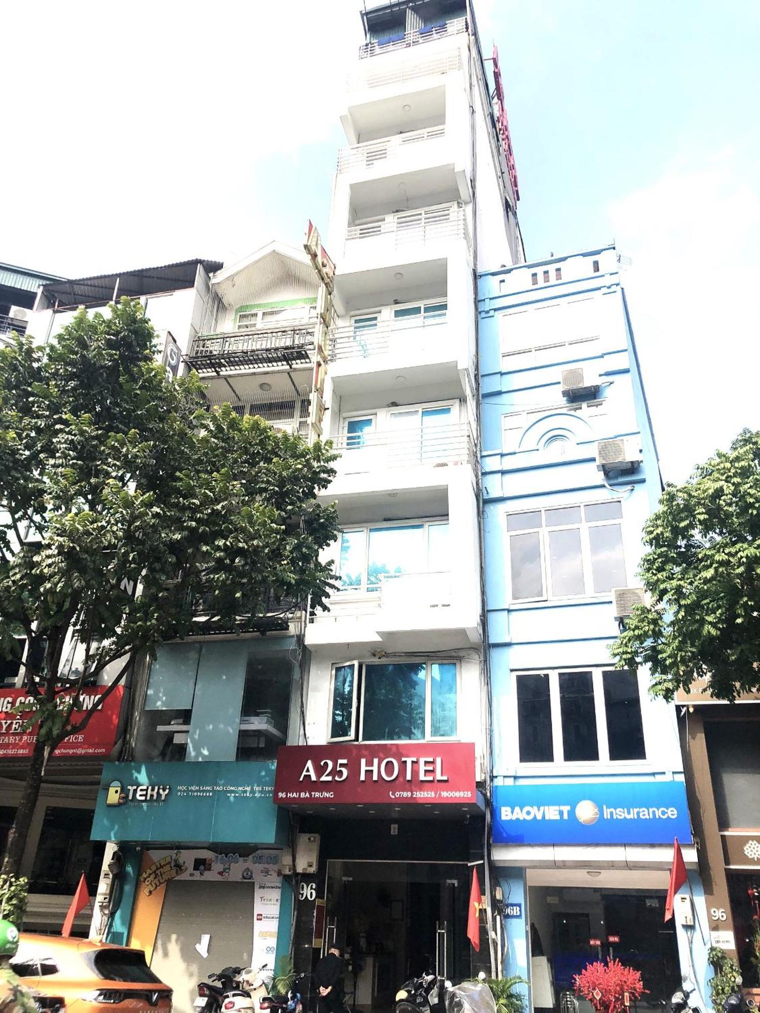 האנוי A25 Hotel - 96 Hai Ba Trung מראה חיצוני תמונה